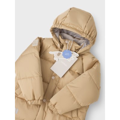 Leokid Zimní prošívaná bunda Leni - Lark Beige, vel. 122 - obrázek