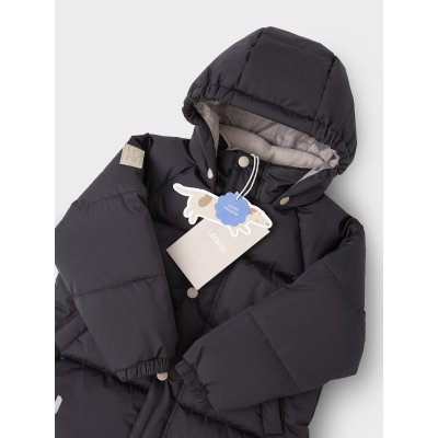 Leokid Zimní prošívaná bunda Leni - Carbon Grey, vel. 86 - obrázek