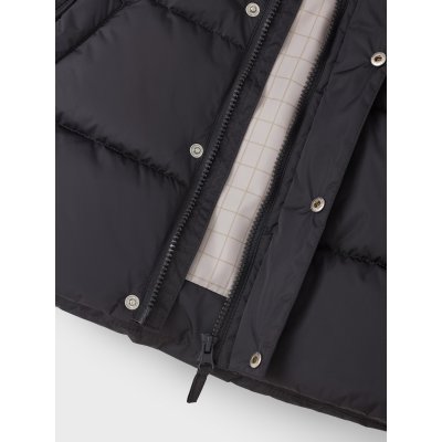 Leokid Zimní prošívaná bunda Leni - Carbon Grey, vel. 116 - obrázek