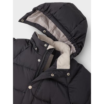 Leokid Zimní prošívaná bunda Leni - Carbon Grey, vel. 122 - obrázek