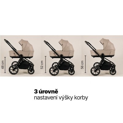 Zopa Sportovní kočárek Move Cross 5X - Quartz Beige - obrázek