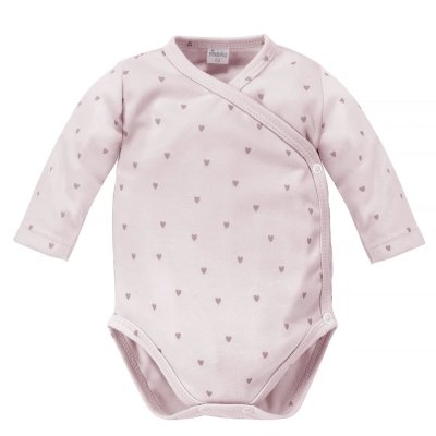 Pinokio Hello Zavinovací body s dlouhým rukávem - Pink, vel. 62