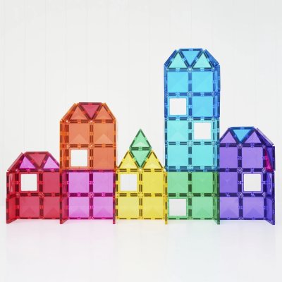 Connetix Magnetická stavebnice - Bright Creative Pack, 104 ks - obrázek