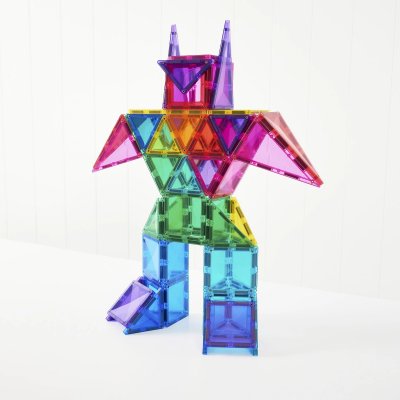 Connetix Magnetická stavebnice - Bright Creative Pack, 104 ks - obrázek