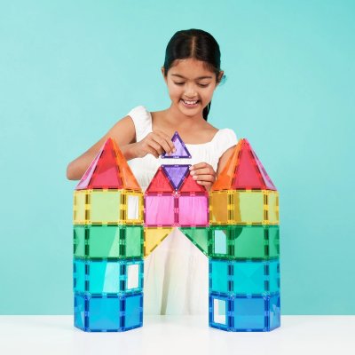 Connetix Magnetická stavebnice - Bright Creative Pack, 104 ks - obrázek