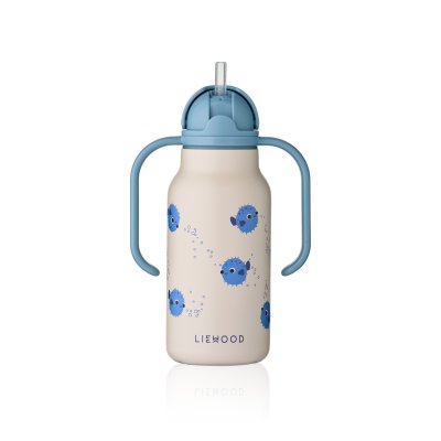 Liewood Kimmie Termoláhev na vodu 250 ml - Pufferfish/Sandy - obrázek