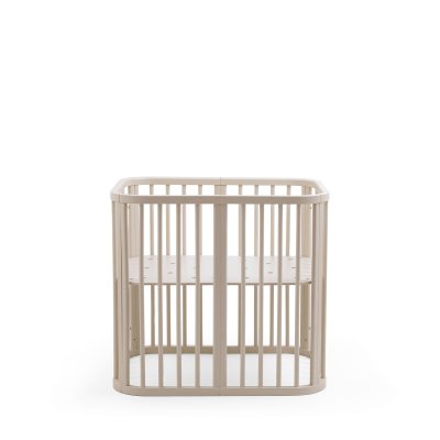 Stokke Nighti™ Mini Postýlka + Matrace - Vanilla White - obrázek