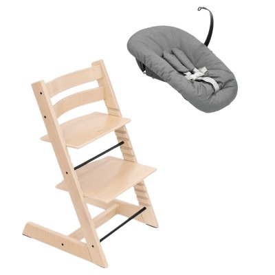 Stokke Tripp Trapp Židlička + Newborn set - Natural/Anthracite