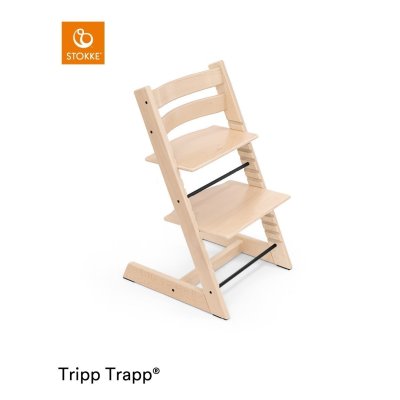 Stokke Tripp Trapp Židlička + Newborn set - Natural/Grey - obrázek
