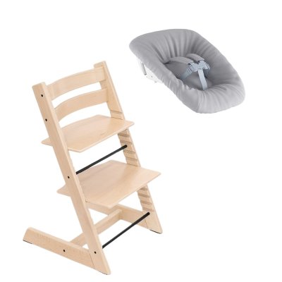 Stokke Tripp Trapp Židlička + Newborn set - Natural/Grey