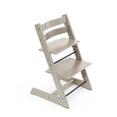 Stokke Tripp Trapp Židlička + Newborn set - Cashmere Grey/Vanilla - obrázek