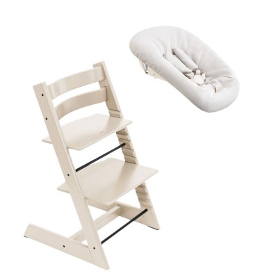 Stokke Tripp Trapp Židlička + Newborn set - Vanilla White