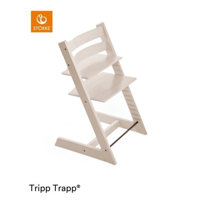 Stokke Tripp Trapp Židlička + Newborn set - Whitewash/Grey - obrázek