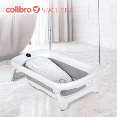 Colibro Space Dětská skládací vanička 2v1 se stojanem - obrázek