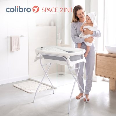 Colibro Space Dětská skládací vanička 2v1 se stojanem - obrázek