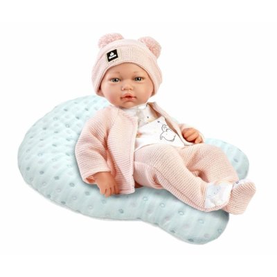 Guca Realistická panenka miminko s měkkým látkovým tělem 36 cm - Newborn
