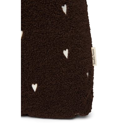Studio Noos Taška Mom Bag Teddy - Chocolate Hearts - obrázek