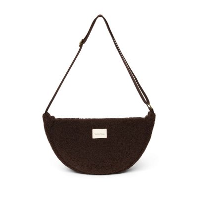 Studio Noos Crossbody ledvinka Teddy - Chocolate - obrázek