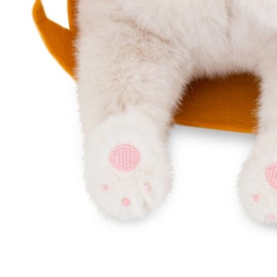 Orange Toys Milo&Millie Plyšové koťátko s taškou 35 cm - White - obrázek