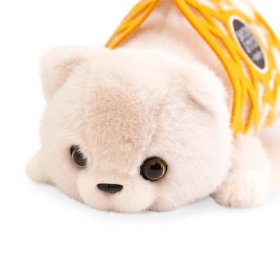 Orange Toys Milo&Millie Plyšové koťátko s taškou 56 cm - White - obrázek