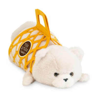 Orange Toys Milo&Millie Plyšové koťátko s taškou 56 cm - White