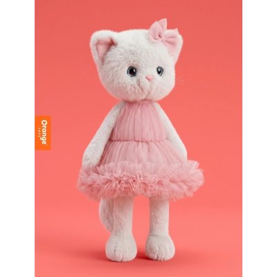 Orange Toys Lucky Kitty Plyšová kočička - Sophie Cotton Candy - obrázek