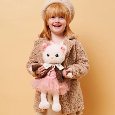 Orange Toys Lucky Kitty Plyšová kočička - Sophie Cozy Night - obrázek