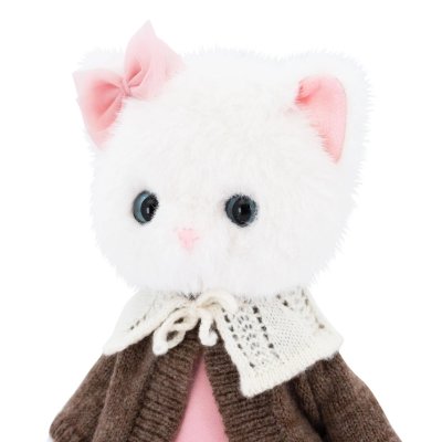 Orange Toys Lucky Kitty Plyšová kočička - Sophie Cozy Night - obrázek