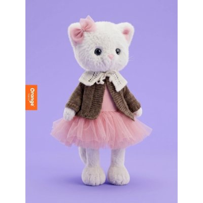 Orange Toys Lucky Kitty Plyšová kočička - Sophie Cozy Night - obrázek