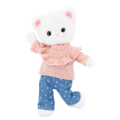 Orange Toys Lucky Kitty Plyšová kočička - Sophie Sweet Denim - obrázek
