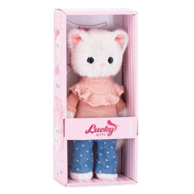 Orange Toys Lucky Kitty Plyšová kočička - Sophie Sweet Denim - obrázek