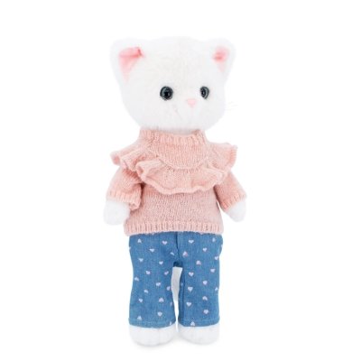 Orange Toys Lucky Kitty Plyšová kočička - Sophie Sweet Denim