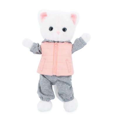 Orange Toys Lucky Kitty Plyšová kočička - Sophie Sporty Walk - obrázek