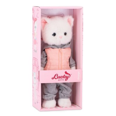 Orange Toys Lucky Kitty Plyšová kočička - Sophie Sporty Walk - obrázek