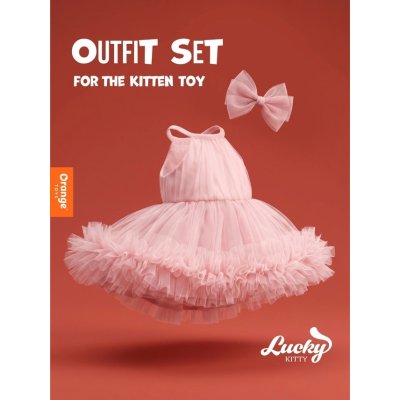 Orange Toys Šaty pro kočičku Lucky Kitty - Fairy Grace - obrázek