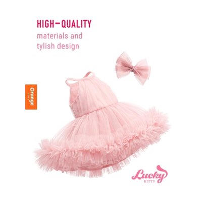 Orange Toys Šaty pro kočičku Lucky Kitty - Fairy Grace - obrázek