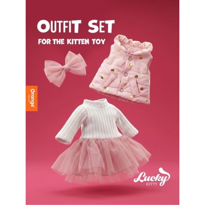 Orange Toys Set oblečení pro kočičku Lucky Kitty - Spring Romance - obrázek