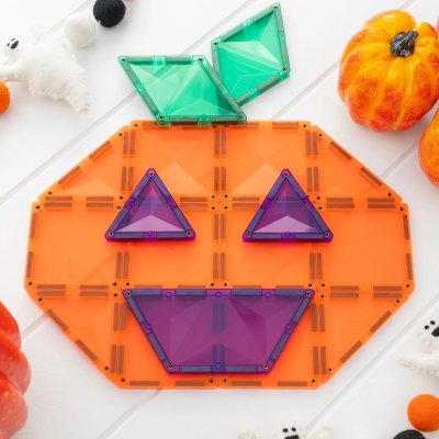 Connetix Magnetická Stavebnice - Halloween Pumpkin Pack, 17 ks - obrázek
