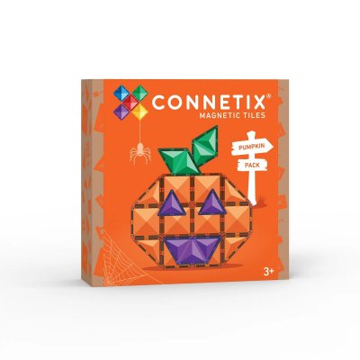 Connetix Magnetická Stavebnice - Halloween Pumpkin Pack, 17 ks