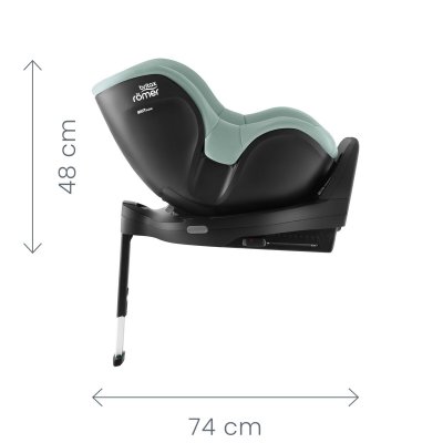 Britax Römer Dualfix 5Z Style - Sage Green - obrázek