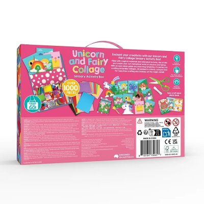 My Creative Box Kreativní sada Collage Activity Box - Unicorn and Fairy - obrázek