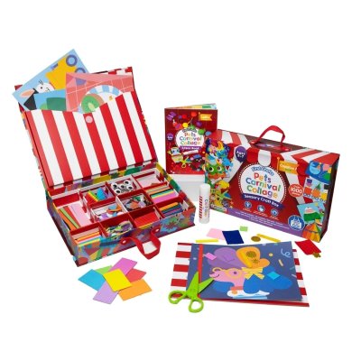 My Creative Box Kreativní sada Collage Sensory Activity Box - Pets Carnival