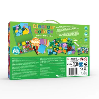 My Creative Box Kreativní sada Collage Activity Box - Dinosaur - obrázek