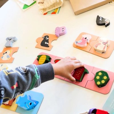 My Creative Box První pexeso Find and Match Playset - Aussie Animals - obrázek