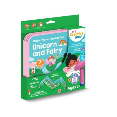 My Creative Box Vodní omalovánky Magic Water Painting Set - Unicorn and Fairy
