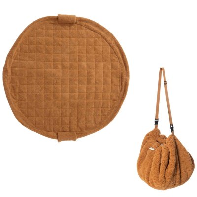 Play & Go Noomad Soft Hrací deka/Vak na hračky Teddy - Brown