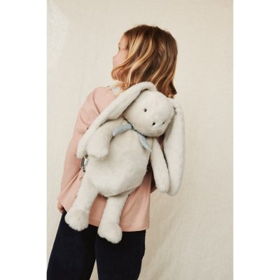 Liewood Dayana Dětský plyšový batůžek Rabbit - Mist - obrázek