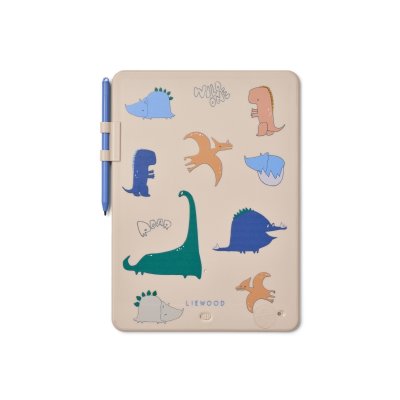 Liewood Zora Kreslící tablet - Dino Roar/Sandy - obrázek