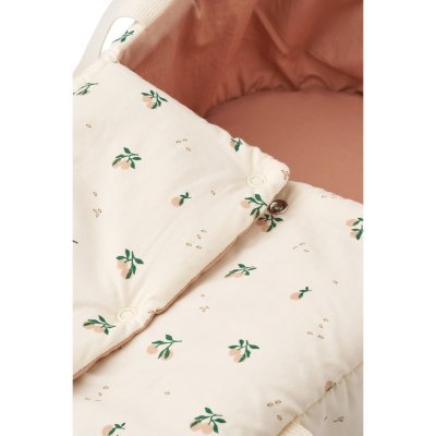 Liewood Melisse Přenosná postýlka pro panenky - Mini Me Peach/Seashell - obrázek