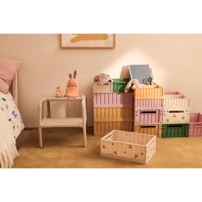 Liewood Weston Úložný box vel. M, 2 ks - Peach/Sea Shell - obrázek